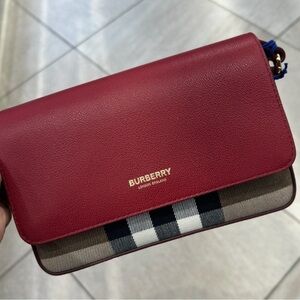 Burberry Check Crossbody Bag